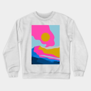 The Pink Blue Hill Crewneck Sweatshirt